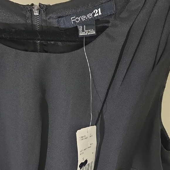 Forever 21 Black Sleeveless Sheath Mini Dress - Picture 2 of 6